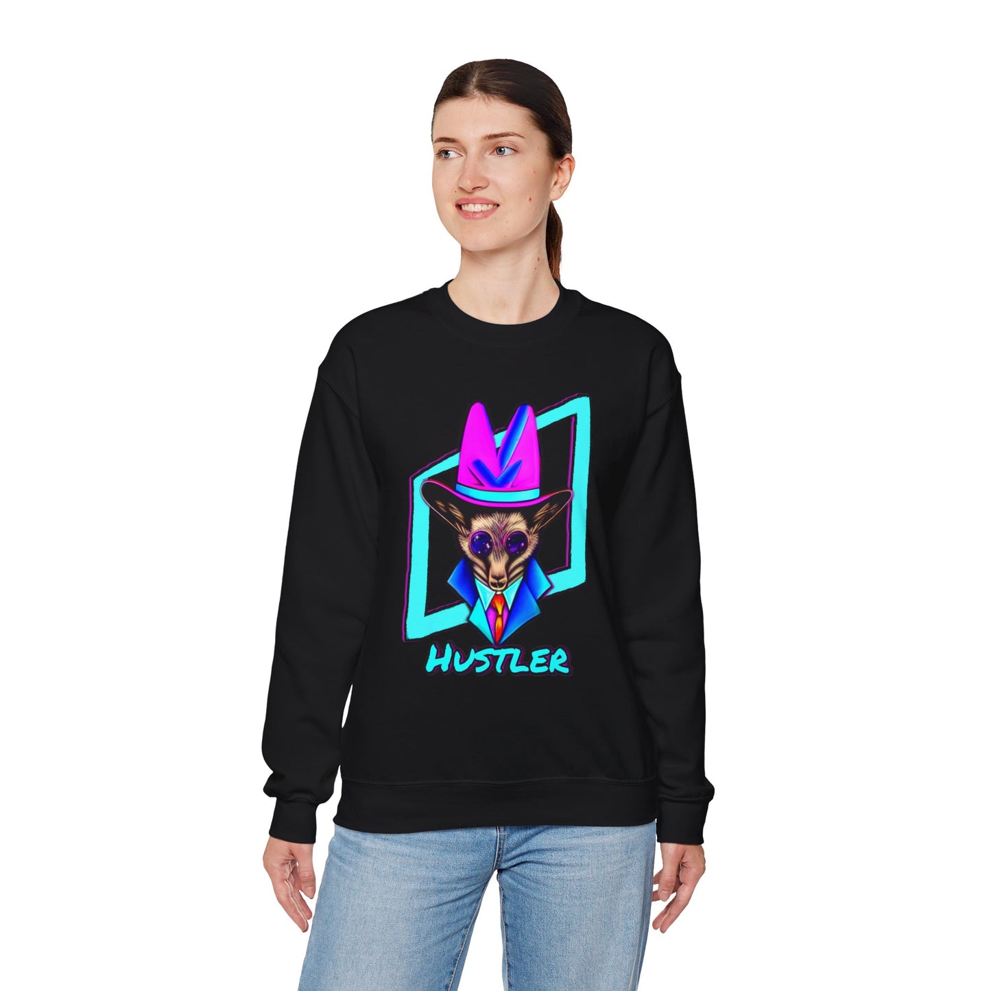 Hustler Bat Crewneck Sweatshirt