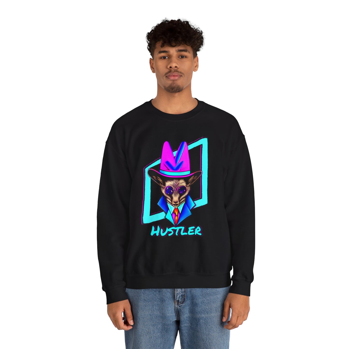 Hustler Bat Crewneck Sweatshirt